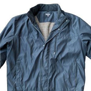 Jacket, Michael Kors black, hooded, zip up jacket, XXL